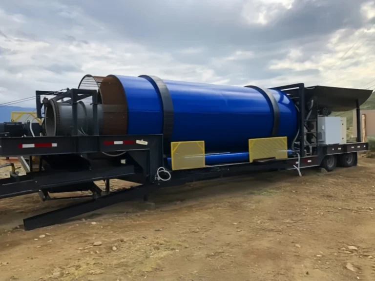 Trommel Gold Mining Machine Anti-Spiral